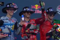 Podium juara MotoGP AS 2025. (Foto: MtoGP.Live.com)