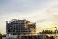 City Hall Kantor OIKN Kota Nusantara di Kecamatan Sepaku, Kabupaten Penajam Paser Utara, Provinsi Kalimantan Timur, mulai Maret 2025 sudah ditempati pejabat dan pegawai OIKN untuk bekerja. (Foto: ANTARA/HO-dokumen Humas OIKN)