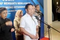 
Wakil Direktur Tindak Pidana Ekonomi Khusus (Wadirtipideksus) Kombes Pol. Samsu Arifin berbicara di suatu hotel di kawasan Jakarta Selatan, Kamis (20/3/2025). (Foto: ANTARA/Nadia Putri Rahmani)