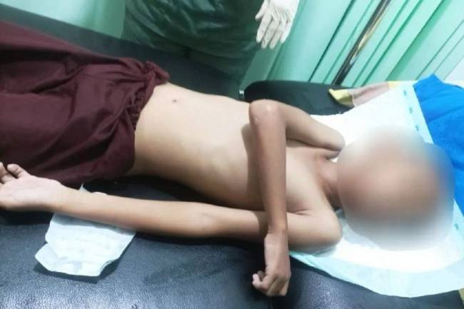 Bocah berumur 10 tahun di Palangka Raya meninggal dunia akibat tenggalam di lokasi banjir di Jalan Mendawai, Minggu (17/3/2025). (Foto: ANTARA/Dokumentasi Pribadi)
