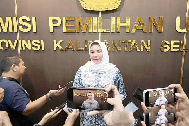 Ketua Komisi Pemilihan Umum Kalimantan Selatan (KPU Kalsel) Andi Tenri Sompa. (Foto: ANTARA/Firman)