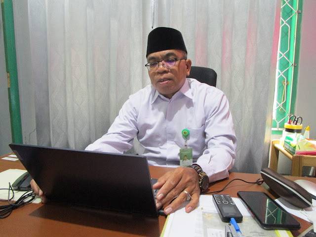 Kepala Seksi (Kasi) Bimbingan Masyarakat Bimas) Islam Kantor Kementerian Agama Kabupaten Balangan, Wahid Noor Fajeri.
