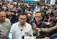 Direktur Penyediaan dan Penyaluran Wilayah II BGN Sony Sanjaya pada acara pelatihan penjamah makanan pada 10 ribu lebih relawan SPPG di area Jabodetabek dan Jawa Barat di Jakarta, Sabtu (26/4/2025) lalu. (Foto: ANTARA/HO-Badan Gizi Nasional)