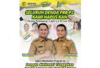 Pemkot Palangka Raya hapus denda pajak bumi dan bangunan. (Foto: ANTARA/HO-BPPRD Kota Palangka Raya)