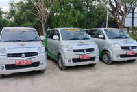 Dishub Balangan telah mengoperasionalkan mobil angkutan umum masyarakat gratis sebanyak tiga buah jenis AVP.