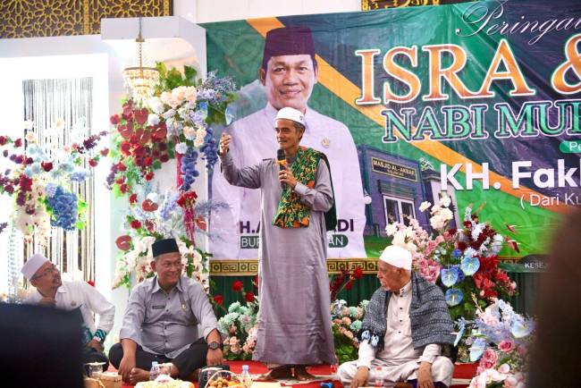 Peringatan Isra Mikraj Nabi Muhammad SAW 1446 H di Kabupaten Balangan. - Foto:Mc.Balangan