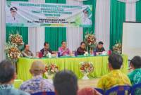 Kegiatan pelaksanaan Musrenbang tingkat kecamatan di Batumandi. - Foto: Mc.Balangan