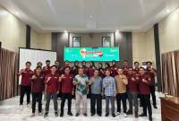 Foto bersama Pawadahan Nanang Galuh Kabupaten Balangan usai kegiatan musyawarah besar.