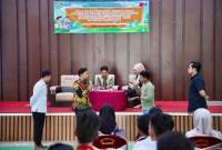 Teks foto : Disporapar Balangan gelar Pelatihan Pemandu Wisata. - Foto: Mc.Balangan