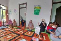 Salah satu kelas ibu hamil di Kabupaten Balangan. - Foto: Mc.Balangan