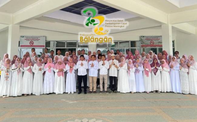 Direktur dan jajaran RSUD Datu Kandang Haji Balangan.