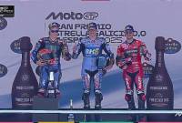 Podium juara MotoGP Spanyol 2025. (Foto: MotoGP.Live.com)