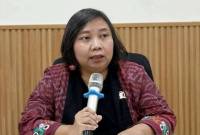 Koordinator Subkomisi Pemajuan HAM Komnas HAM Anis Hidayah dalam konferensi pers di Kantor Komnas HAM, Jakarta, Kamis (27/3/2025). (Foto: ANTARA/HO-Komnas HAM)