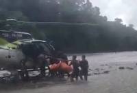 Evakuasi jenazah pendulang emas yang menjadi korban KKB di pedalaman Kabupaten Yahukimo. (Foto: ANTARA/HO/Satgas Damai Cartenz)