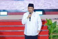 Saifullah Yusuf, Menteri Sosial (Mensos) RI di Kalimantan Tengah, Palangka Raya, Selasa (15/4/2025). (Foto: ANTARA/M Arif Hidayat)