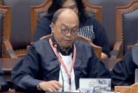 Panji Prasetyo, kuasa hukum 29 musisi dalam Perkara Nomor 28/PUU-XXIII/2025 yang menguji Undang-Undang Hak Cipta, saat sidang pemeriksaan pendahuluan di Mahkamah Konstitusi, Jakarta, Kamis (24/4/2025). (Foto: ANTARA/Fath Putra Mulya)