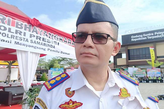 Hotmarulitua Manalu, Kepala Dinas Perhubungan (Dishub) Kota Samarinda. (Foto: ANTARA/A Rifandi)
