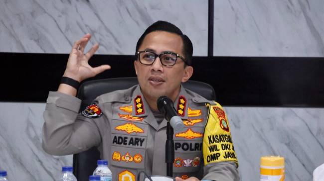 Kabid Humas Polda Metro Jaya, Kombes Ade Ary Syam Indradi,