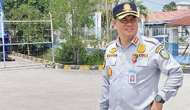 Rody Kamislam, Pelaksana Tugas Kepala Dinas Perhubungan Kotawaringin Timur. (Foto: ANTARA/Norjani A)