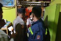 Kapolsek Banjarmasin Barat, Kompol Pujie Firmansyah bersama Tim Inafiz Polresta Banjarmasin langsung melakukan Olah Tempat Kejadian Perkara.. (SuarINdonesia/DO)