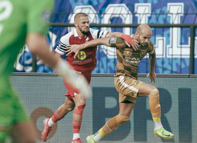 Barito Putera berimbang 1-1 dengan Dewa United di Liga 1. (Foto: ig@psbaritoputeraofficial)