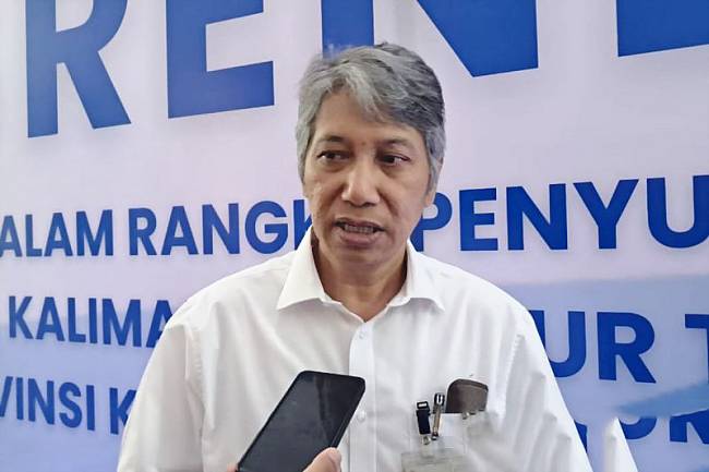 Sekretaris Otorita Ibu Kota Nusantara (OIKN) Bimo Adi Nursanthyasto. (Foto: ANTARA/Ahmad Rifandi)