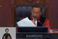 Ketua Mahkamah Konstitusi Suhartoyo