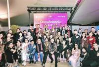 Menteri Kebudayaan Fadli Zon bersama tokoh-tokoh industri perfilman Indonesia saat acara 