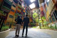 Qubika Boutique Hotel Nusantara berada di KIPP IKN, ibu kota Indonesia di Kecamatan Sepaku, Kabupeten Penajam Paser Utara, Provinsi Kalimantan Timur. (Foto: ANTARA/HO-dokumen Humas OIKN)