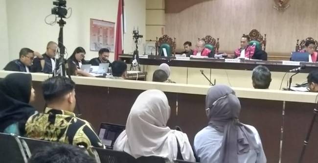 sidang lanjutan perkara suap/gratifikasi proyek di Dinas Pekerjaan Umum dan Penataan Ruang (PUPR) Provinsi Kalimantan Selatan (Kalsel), Kamis (2/5/2025) (SuarIndonesia/ZI