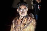 Terdakwa kasus dugaan pemerasan dan gratifikasi di Kementerian Pertanian Syahrul Yasin Limpo (SYL) dijebloskan KPK ke Lapas Sukamiskin, Bandung, Jabar, Rabu (14/5/2025). (Foto: Dok ANTARA/M Adimaja)
