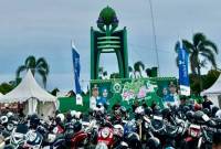 Parkir kendaraan roda dua pada Balangan Expo beberapa waktu lalu. - Foto: Mc.Balangan