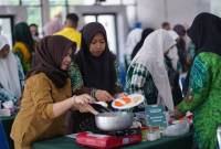 Kegiatan kelas memasak pengolahan pangan lokal. foto: MC Balangan