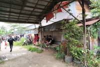 Lokasi kejadian pembunuhan di Jalan Mantuil RT 24, Kelurahan Basirih, Banjarmasin Selatan, Senin (30/6/2025). SuarIndonesia/DO