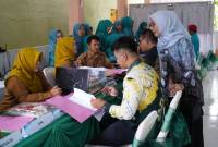 Desa Muara Jaya, Kecamatan Awayan, Kabupaten Balangan, menjalani tahapan Klarifikasi Lapangan Lomba Desa dan Kelurahan Tingkat Provinsi Kalimantan Selatan. foto: MC Balangan