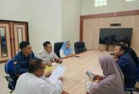 Jajaran Dishub Balangan saat mensosialisasikan inovasi Si Lapat Nyaman kepada jajaran pegawai. foto: MC Balangan