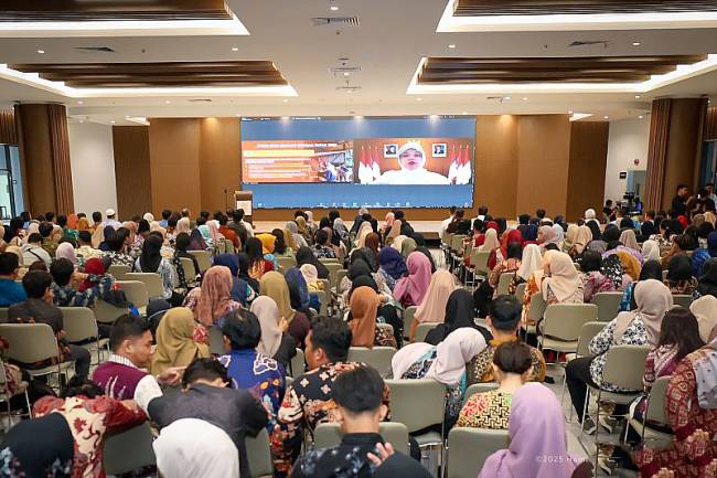 Pelatihan petugas pendataan penduduk yang dilaksanakan Otorita IKN bersama BPS Pusat di gedung aula Kantor Otorita IKN di Kecamatan Sepaku, Kabupaten Penajam Paser Utara, Provinsi Kalimantan Timur, Jumat (20/6/2025). (Foto: ANTARA/HO-Humas OIKN)
