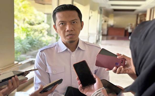 Juru Bicara Densus 88 Antiteror Polri AKBP Mayndra Eka Wardhana. (Foto: ANTARA/Bambang D Marwoto)