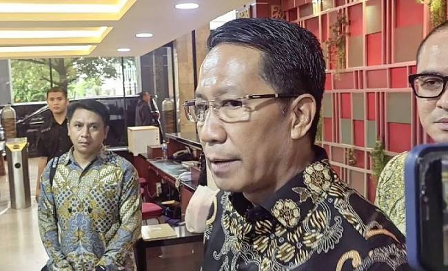 Menteri Hukum Supratman Andi Agtas usai menghadiri acara pembukaan pelatihan paralegal untuk kelompok organisasi masyarakat di Kementerian Hukum, Jakarta, Sabtu (14/6/2025). (Foto: ANTARA/Melalusa Susthira K)