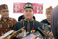 Bupati Kotawaringin Timur Halikinnor yang juga menjabat Ketua Umum DAD Kotim. (Foto: ANTARA/Devita Maulina)