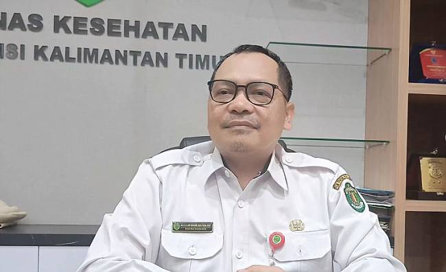 Kepala Dinas Kesehatan Kaltim Jaya Mualimin. (Foto: ANTARA/A Rifandi)