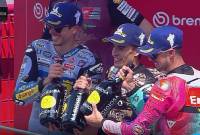 Podium juara MotoGP Italia 2025. (Foto: MotoGP.Live.com)