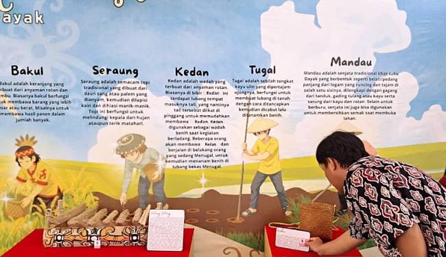 
Pada Pekan Kebudayaan Daerah (PKD) Kaltim 2025, Museum Mulawarman mengangkat konsep menyelami tradisi pertanian dan seni Suku Dayak. (Foto: ANTARA/A Rifandi)