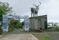 Persiapan pelaksnaan Penajam Paser Utara Fest ketiga yang bakal digelar 1-4 Juli 2025. (ANTARA/Nyaman Bagus P)