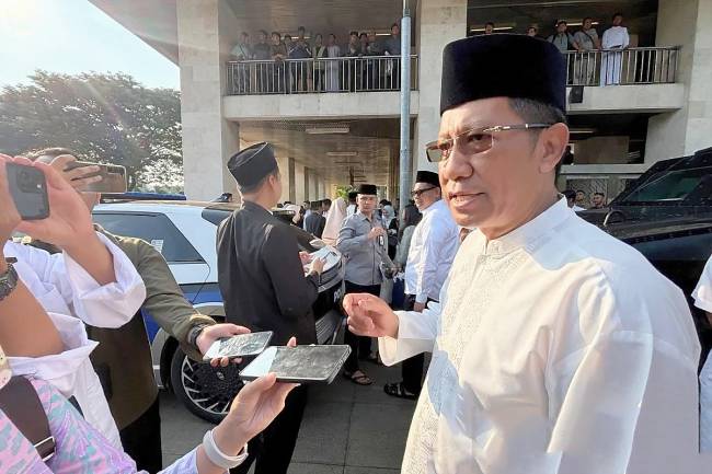 Menteri Hukum (Menkum) Supratman Andi Agtas saat ditemui di Jakarta, Jumat (6/6/2025). (Foto: ANTARA/Genta T Mawangi)