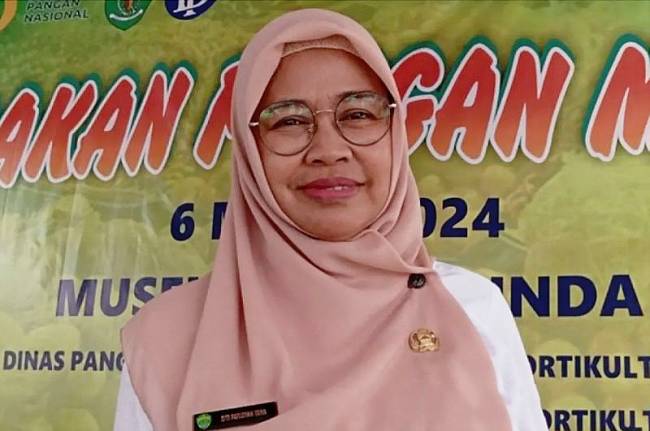 Kepala DPTPH Provinsi Kaltim Siti Farisya Yana. (Foto: ANTARA/ M Ghofar)