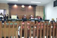 Sidang vonis kasus pembunuhan berencana terhadap bocah usia 4 tahun di Cilegon, di Pengadilan Negeri Serang, Kota Serang, Jumat (20/6/2025). (Foto: ANTARA/Devi Nindy)