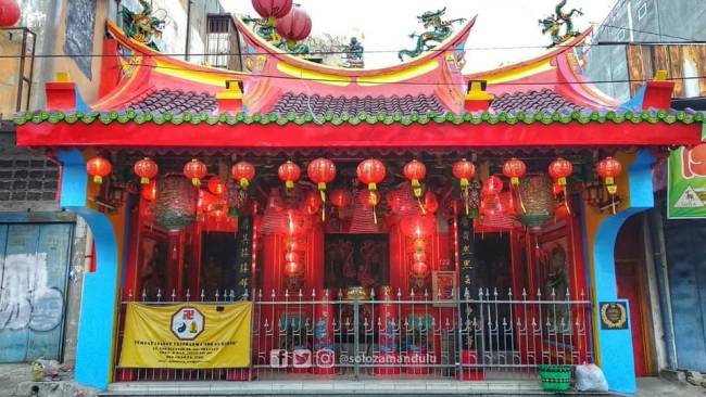 Klenteng Po An Kiong di Kelurahan . Jayengan, Serengan, Surakarta