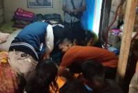 seorang duda anak dua ditemukan gantung  diri di ruang  dalam rumahnya , Rabu  (2/7/2025) pagi, sekitar pukul 09.30. SuarIndonesia/DO) WITA