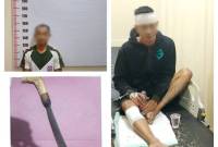 Pelaku Wahyudin alias Wahyu (37) (kiri) dan korban Beni Anwar alias Beben (37). (SuarIndonesia/DO)